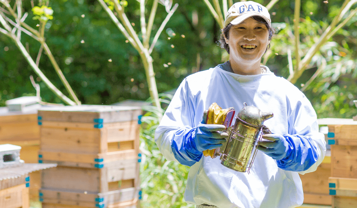 Beekeeper Teppei Takahashi